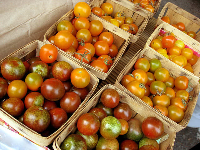 Local Farmers' Markets are a great place to find food that is not genetically modified.