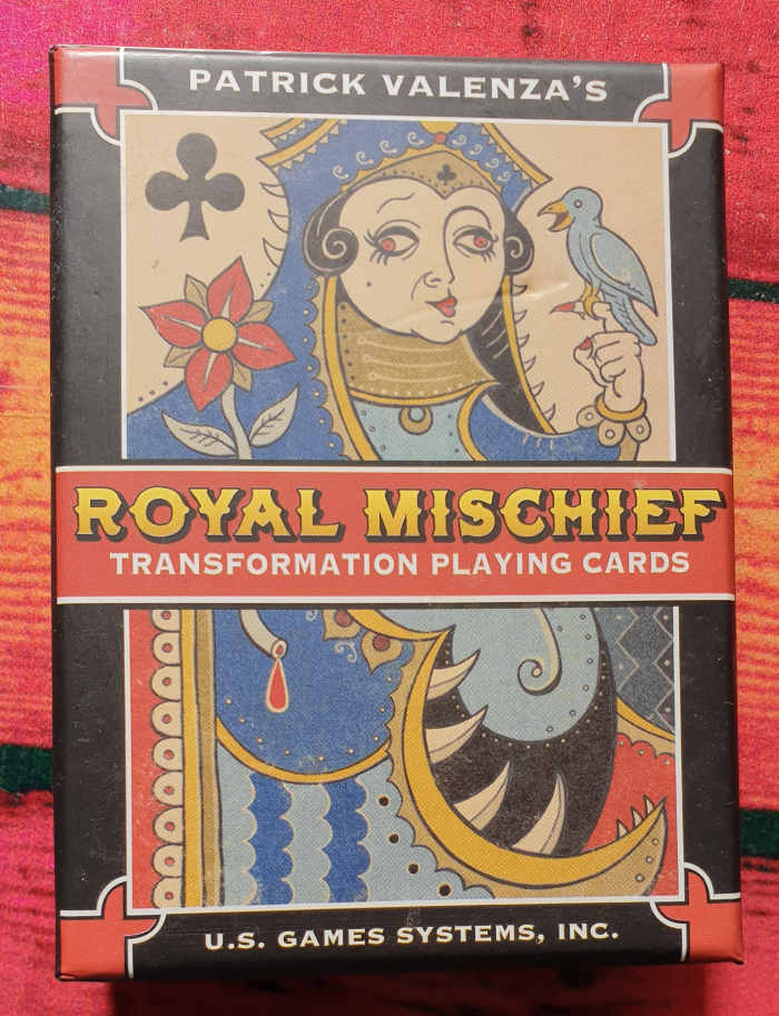 Royal Mischief Ttransformational Playing Cards. Photo by author.