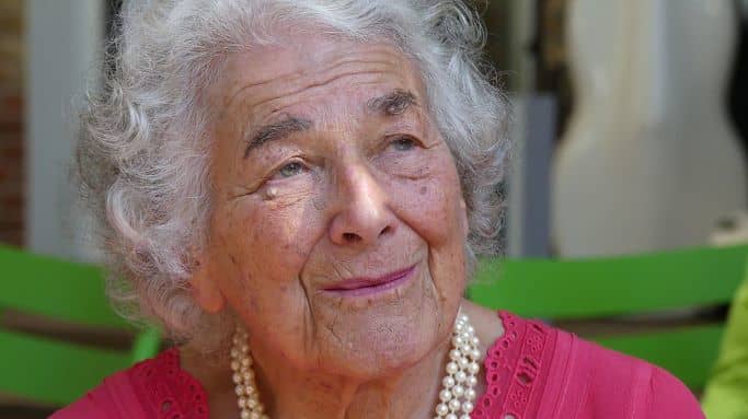 Judith Kerr OBE (1923-2019) the author and illustrator of The Tiger Who Came To Tea.