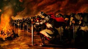 Just like in Dante Alighieri inferno there are more tormented souls in this fourth circle, they have got to be like that, because souls are in these circles negative by degree of negativity and what they have done during their lives.