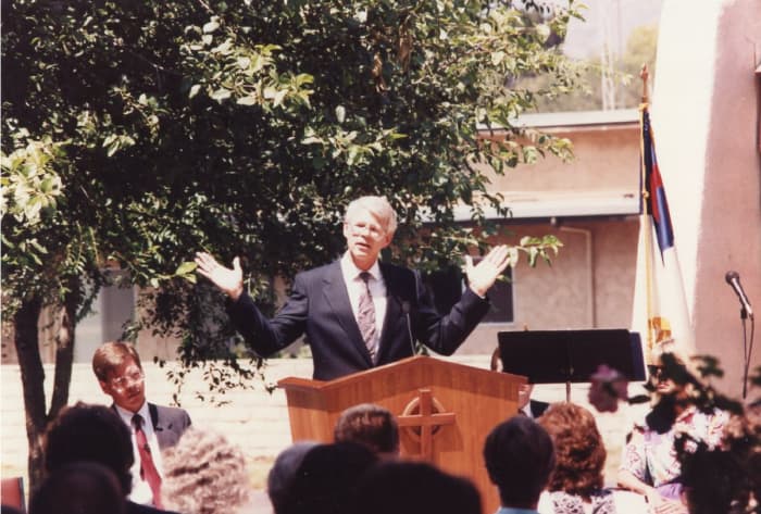 Pastors from two different churches spoke at Jason's service, which was held outside of our church. He loved the outdoors, and the church wasn't big enough to hold everyone.