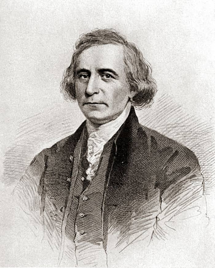 Philip Freneau - Engraving by Frederick Halpin. This engraving appears to provide the only extant image of the poet.