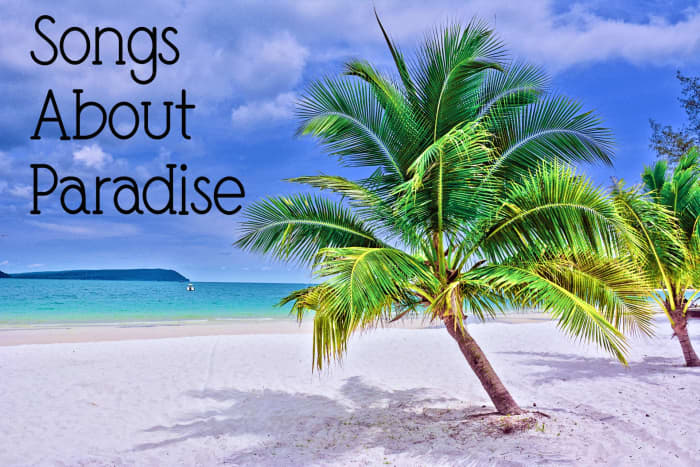 Whether your paradise is a heavenly afterlife, a travel destination, a passionate romance, a state of mind, home, or something else, make a playlist of pop, rock, country, and R&B songs that celebrate the many meanings of paradise.