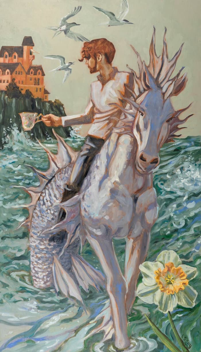 The Knight of Cups is a positive card. In the upright position, it indicates someone disciplined, amicable, and compassionate. Even if they're not your romantic partner, they're a good person to have in your company. They inspire you.