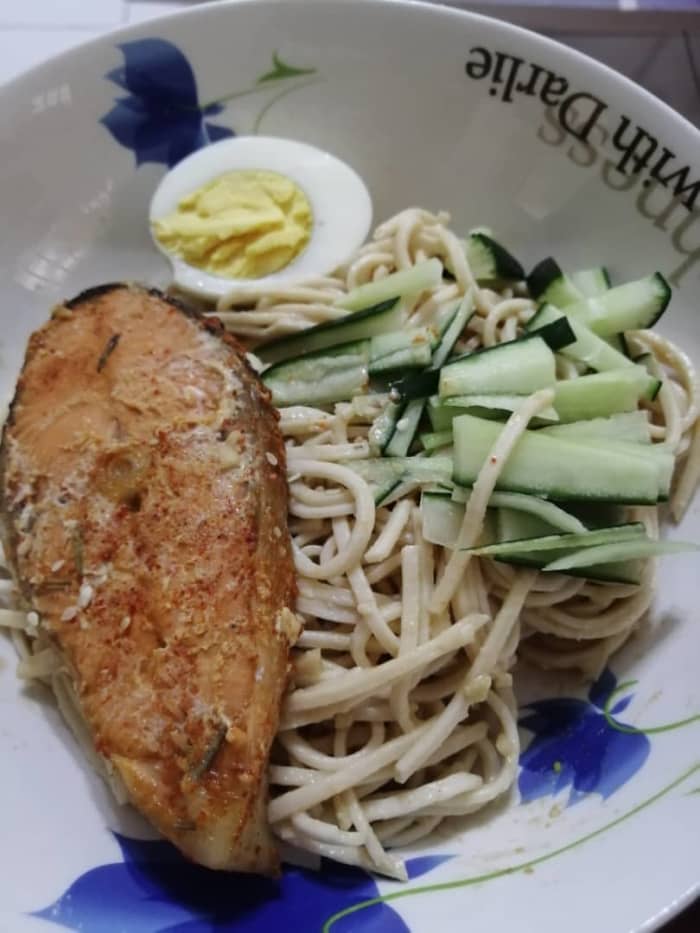 For added protein boost, serve the noodles with a side of grilled salmon or even your favorite meats