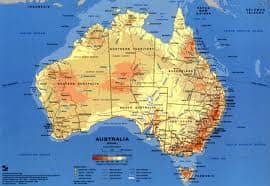 Since these articles are for the whole world to see, this map of Australia is here to indicate where this aritcle comes from and where these floods are happening, even though Australia is the driest continent on earth.