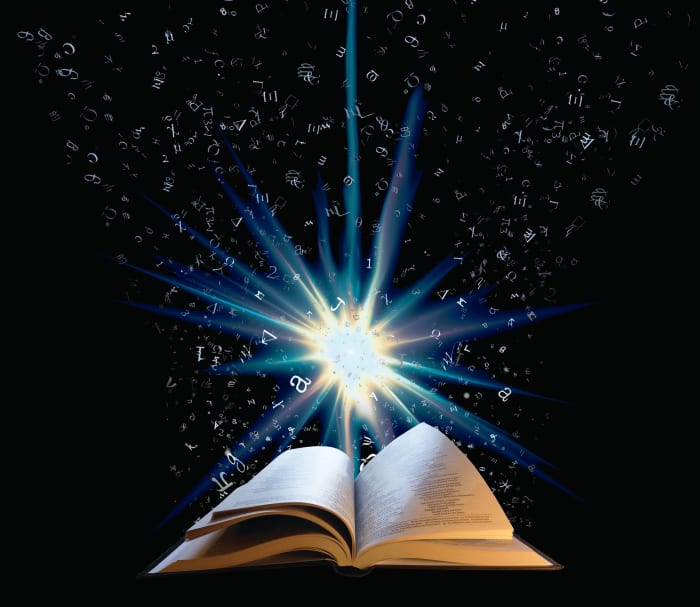 The Holy scriptures: when the focus is on the letter of the word.