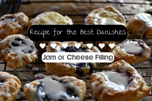 Danishes may be challenging to bake, but the payoff is huge. This recipe includes instructions for a cheese or jam filling.