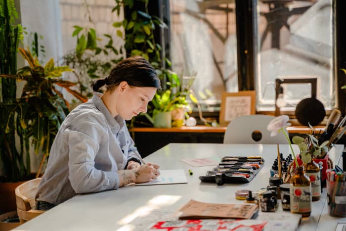 Making a living with your art is not a process of making a sale and counting the cash. It's a daily grind, a business unto itself.
