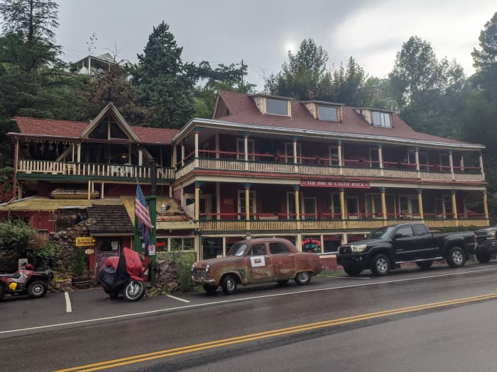 The historic 1895 Inn at Castlerock in Bisbee, Arizona