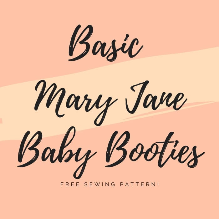 Basic Mary Jane Baby Booties: Free Knitting Patterns (With Videos ...