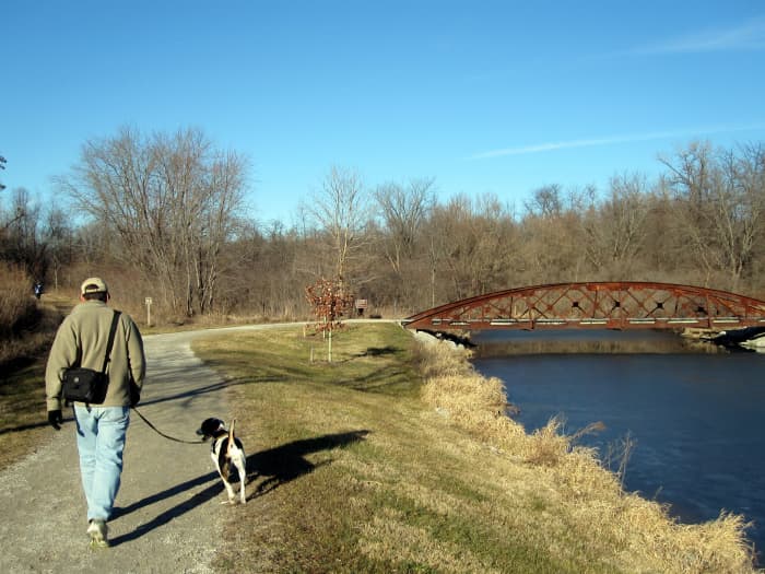 Developing new walking trails is a way for communities to apply Blue Zones principles.