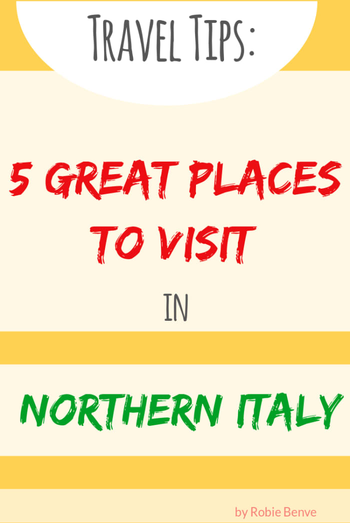 5 of the top places to visit when you travel to Northern Italy. What to see in Trieste, Venice, Verona, Lake Garda, and Genoa.