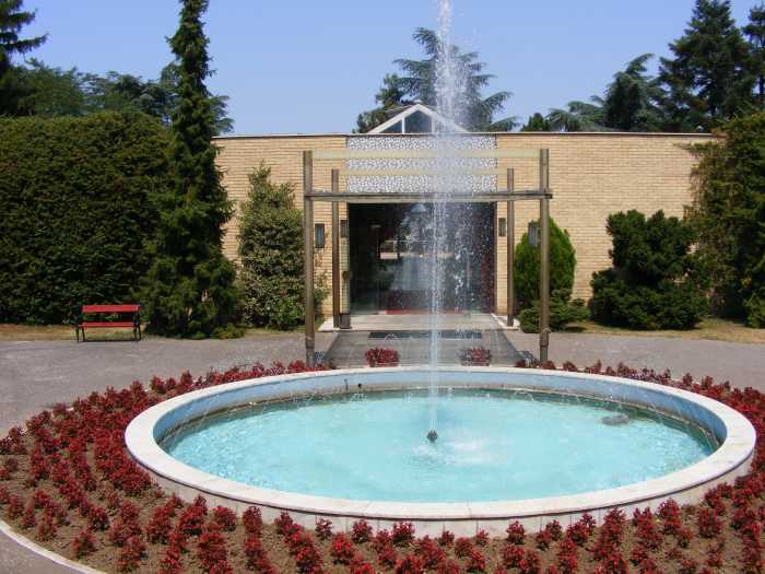 The house of flowers main entrance.