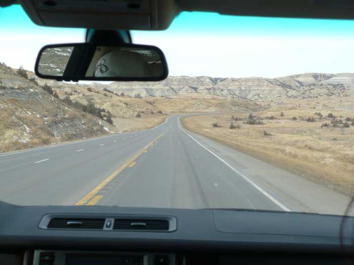 Christmas Day - A rare scene on Highway 85 which is usually jam-packed. Traffic will only get worse. So far in 2012, over 198,000 permits were issued for oversize and overweight trucks in North Dakota.