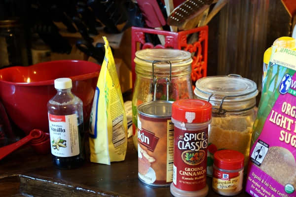Gather all your ingredients before you start working. It makes everything go more smoothly.