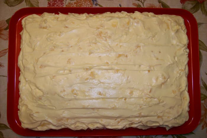 This is not the finished cake ~ this is just before the top layer ~but I like this pretty picture better :) All photos property of Sharyn's Slant.