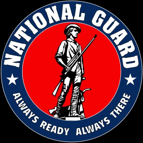 National Guard Logo (Public Domain image courtesy of WikiPedia.org http://en.wikipedia.org/wiki/File:National_Guard_Logo.svg)