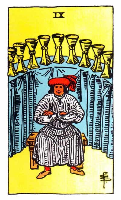 This is a great card to receive in a Tarot reading. It means you're showing emotional maturity and have a good handle on your ego.