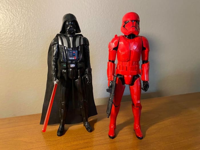 The "Star Wars" Hero Series 12" action figures are a bit underwhelming, if I'm being completely honest.