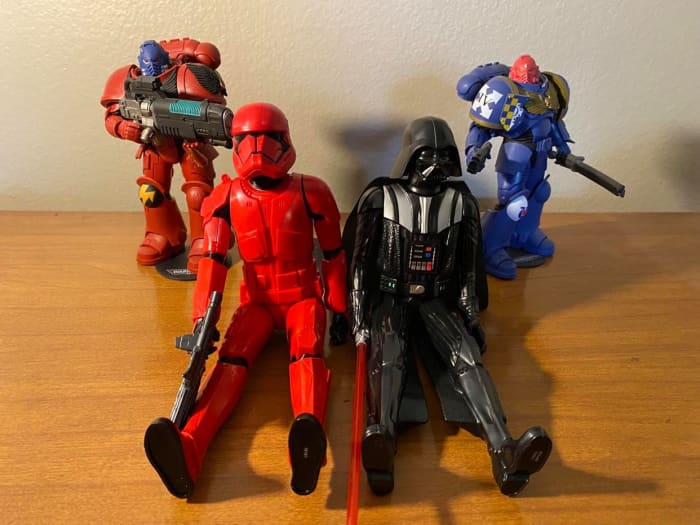 "Warhammer" definitely wins a more important place in my heart, and has nearly replaced my love for "Star Wars" completely.