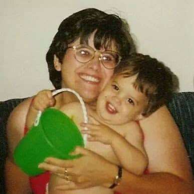 Me & my first baby The only one who knows me best. He, actually, offered to quit high school when he was a Junior to help me, so I could graduate college. I told him, "no."