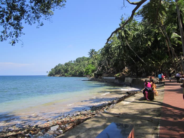Measuring just less than one-third of a square kilometer, the infamous Ross island served as a penal colony for Indian dissidents who tried to revolt against the British colonial rule in India.