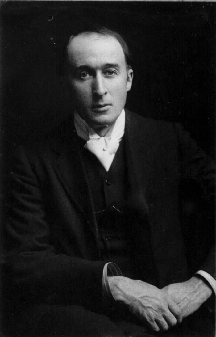 Signed photograph of Delius.