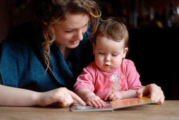 The close interaction between parent and child at an early age leads to a lifetime of reading enjoyment.