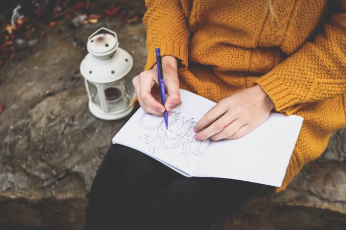 Sketching has an almost therapeutic quality. It can be a great way to let out frustration, and some even use it as a way to express anger.