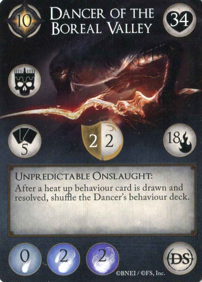 Dark Souls Board Game Main Boss Guide Dancer of the Boreal Valley