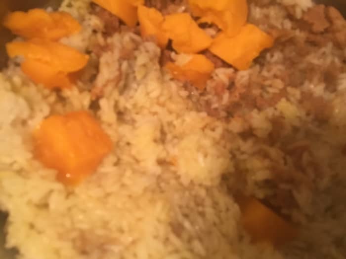 Refried beans, freshly cooked rice and melted cheddar cheese make a fantastic filling for a delicious bean burrito.