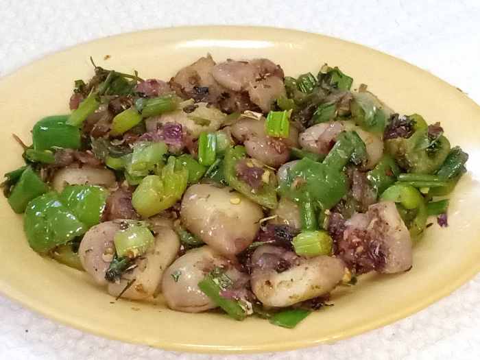 Singhara (Water Chestnut) StirFry Recipe With Indian Spices Delishably