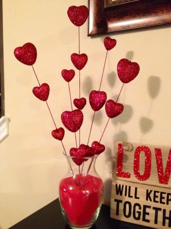 50+ DIY Valentines Day Party Decor Ideas Including Trees, Mantels and ...