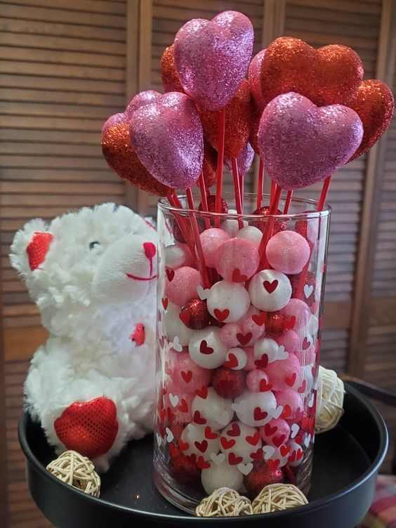 50+ DIY Valentines Day Party Decor Ideas Including Trees, Mantels and