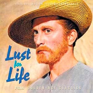 In the 1956 movie "Lust for Life" Kirk Douglas played Vincent van Gogh and was nominated for an Academy Award.