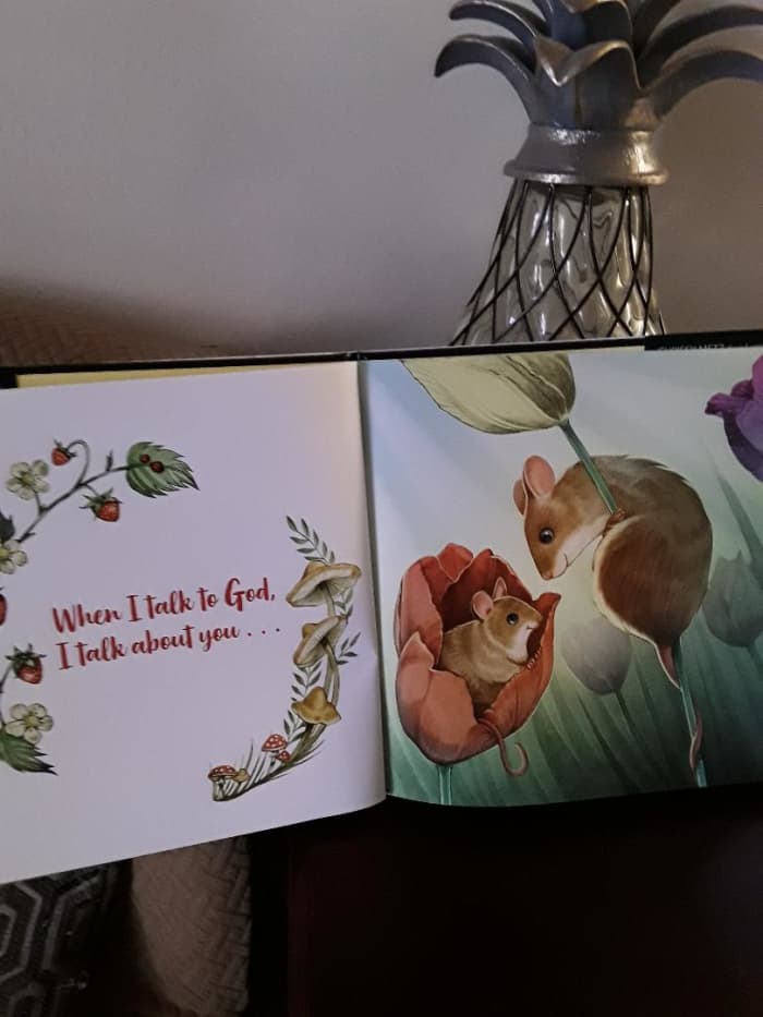 Mama talks to God about her pride in her baby