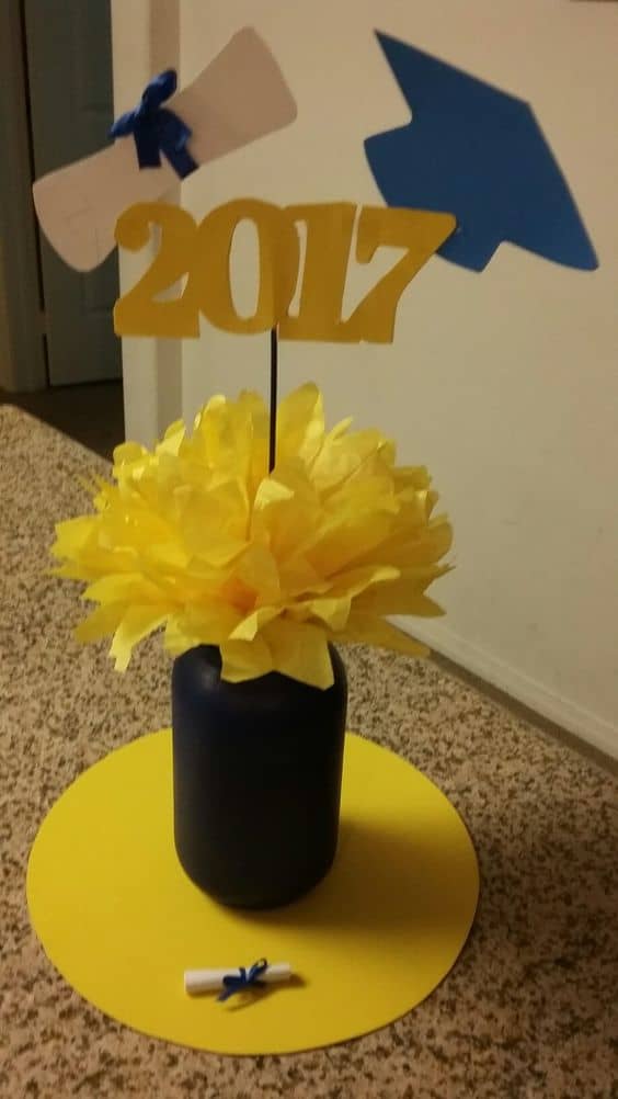 35 Impressively Easy Diy Graduation Party Centerpieces Hubpages 8214