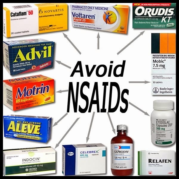 Since I was diagnosed, the only pain reliever I have been able to take is Tylenol, which is acetaminophen and not an NSAID.