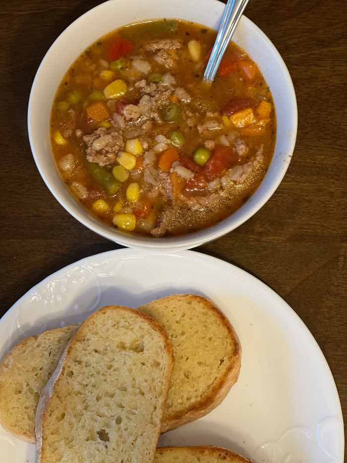Slow Cooker Ground Beef Barley Soup Delishably