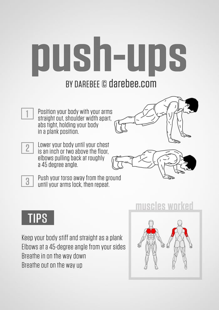 How To Do 100 Push Ups Easily - HubPages