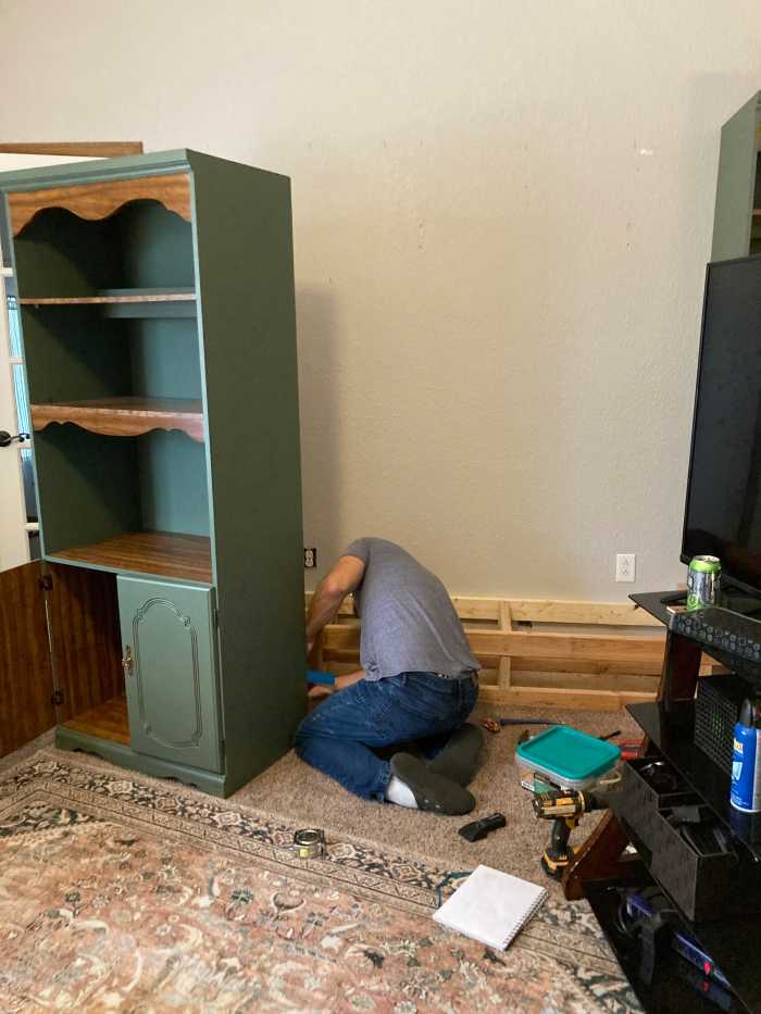 How to build a BuiltIn on a Budget, to liven up a living or dining room HubPages