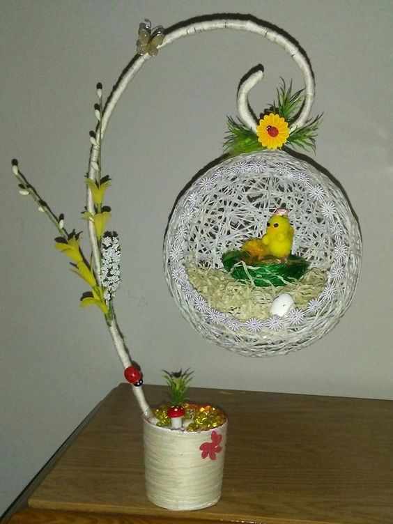 35+ Adorably Cute String Egg Easter Basket Ideas HubPages