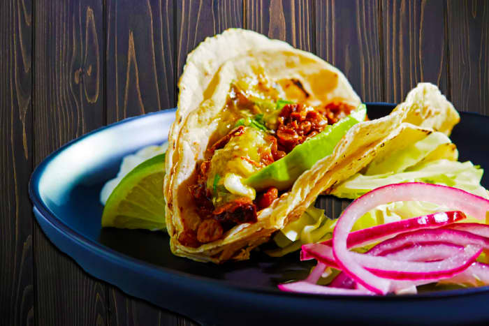 Tantalize Your Taste Buds With Vegan Tacos Filled With Flavorful Spiced ...