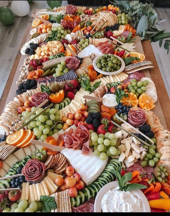 35 Stunningly Beautiful Wedding Grazing Table Ideas - Delishably