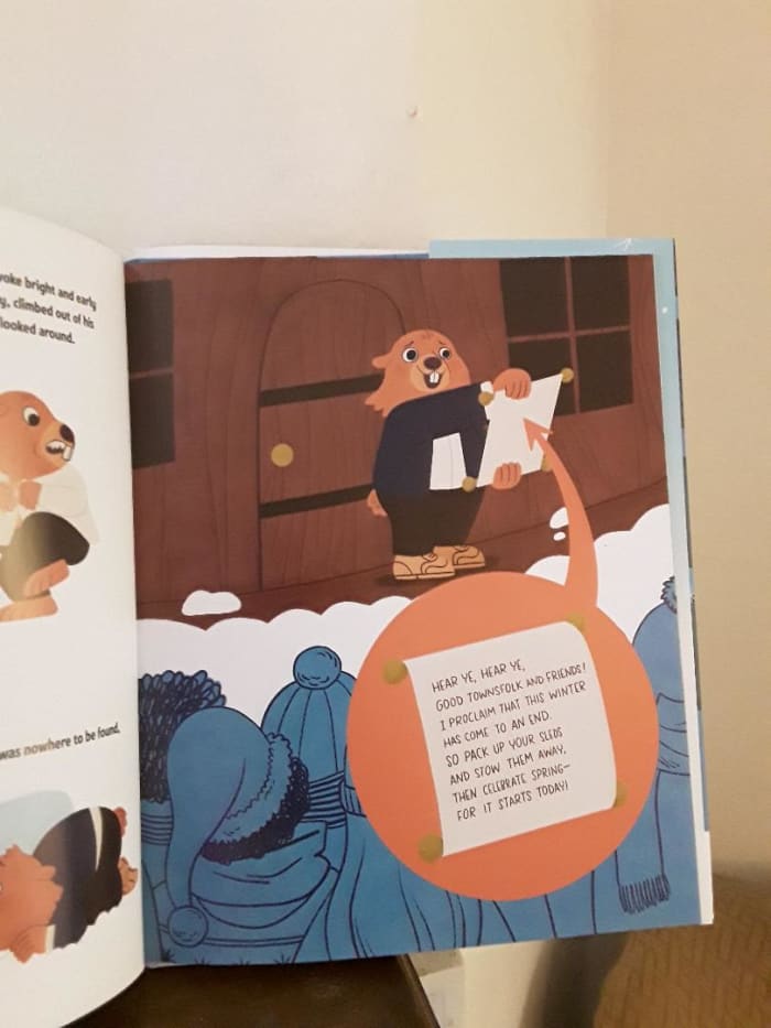 Groundhog's Job Sometimes Goes Wrong in Hilarious Picture Book and