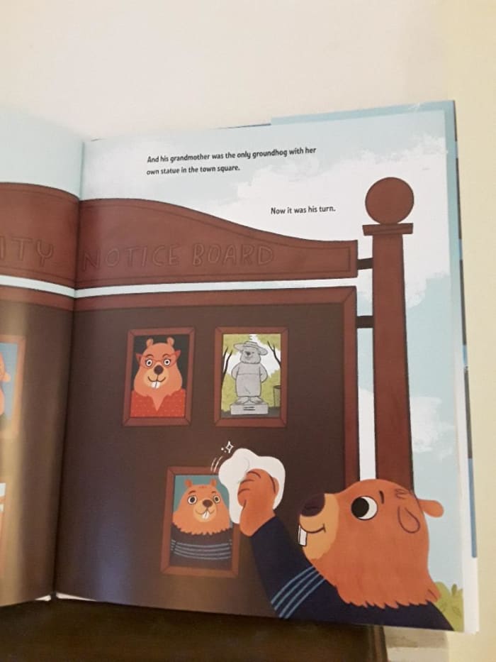 Groundhog's Job Sometimes Goes Wrong in Hilarious Picture Book and