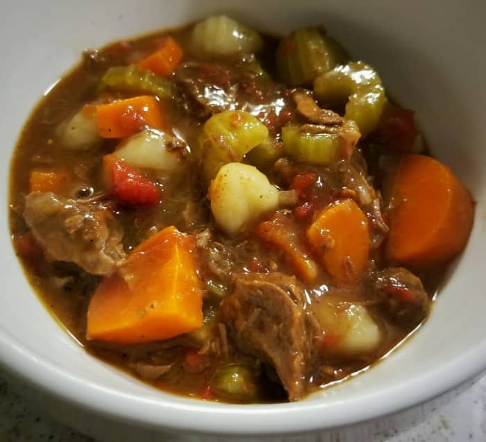 Slow Cooker Beef Stew With Gnocchi - Delishably