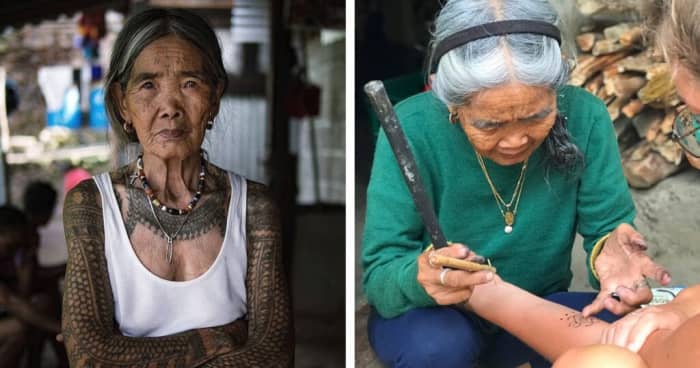 Apo Maria Oggay, The Famous 106-Year-Old Filipina Tattoo Artist - HubPages