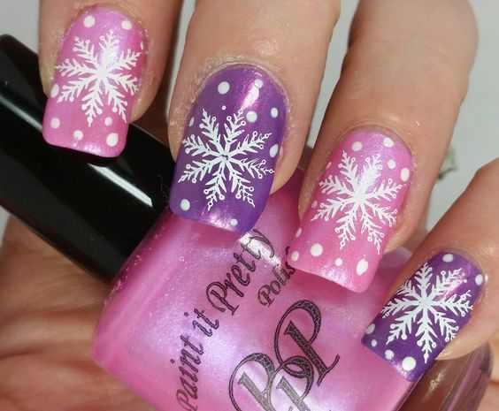 Pinks and purples can also be used